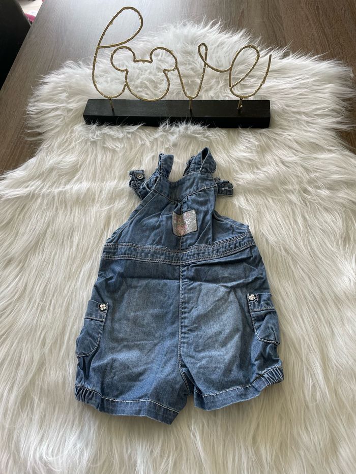 Très jolie salopette short absorba 12 mois - photo numéro 3