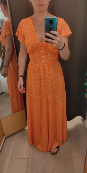 Robe longue kiabi