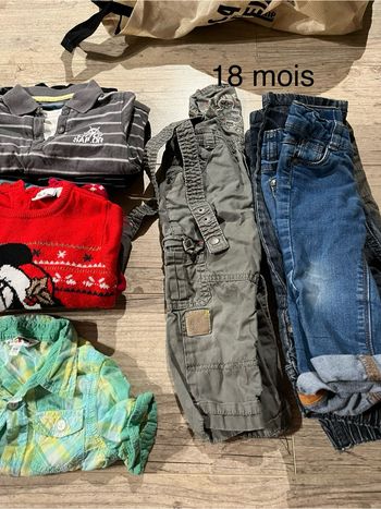 Lot vêtements 18 mois