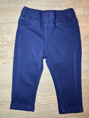 Pantalon marine élastique /