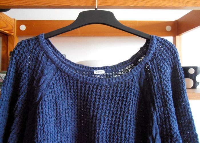 Pull en mailles femme, Pimkie, taille XXl 44, bleu marine - photo numéro 2