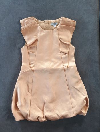 Robe de fête anniversaire mariage Noël Fille 6 ans style boule