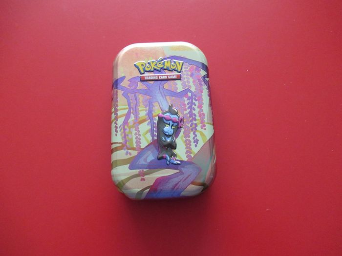 Mini tins Ecarlate et Violet  Fable Nébuleuse Boîte Fortusimia