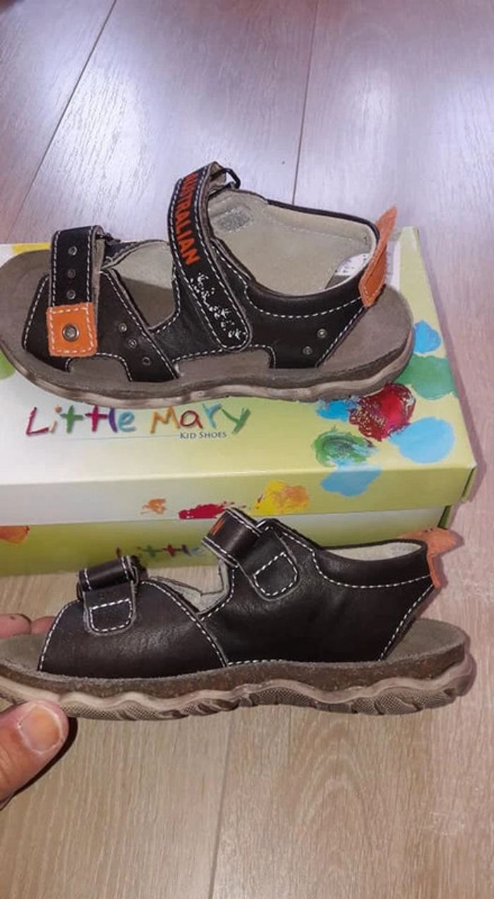 Little Mary : Sandales cuir (29) - photo numéro 3