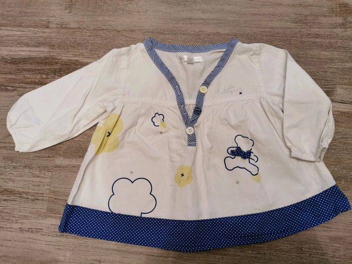 Blouse 12 mois lulu castagnette