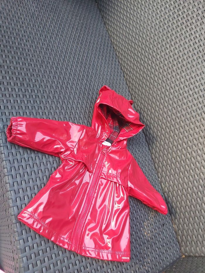 Manteau imperméable pluie ciré NEUF 3-6 mois - photo numéro 2