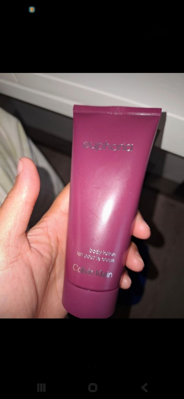 Lait parfume