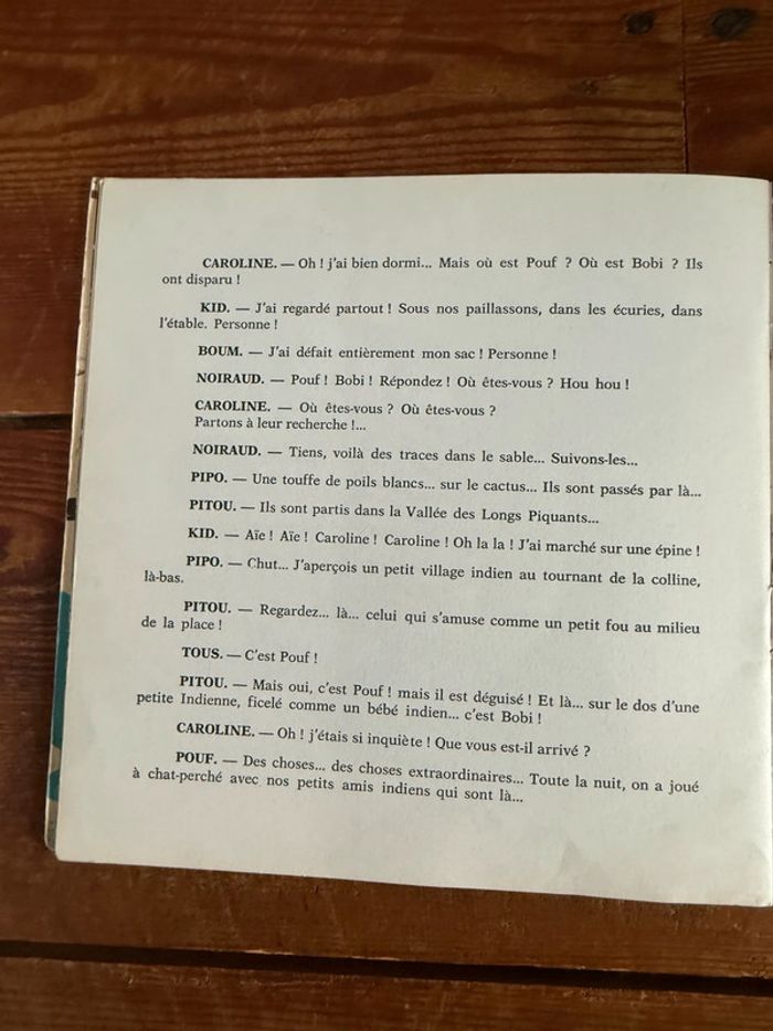 Caroline au Ranch Disques Ades Le petit ménestrel livre bd ancien vintage musique - photo numéro 10