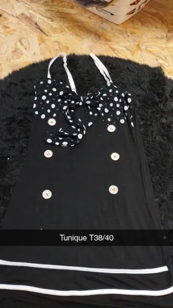 Tunique à bretelles