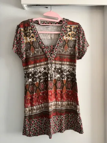 TEE shirt imprimé femme M&S taille36-S convient également à un 38 - M