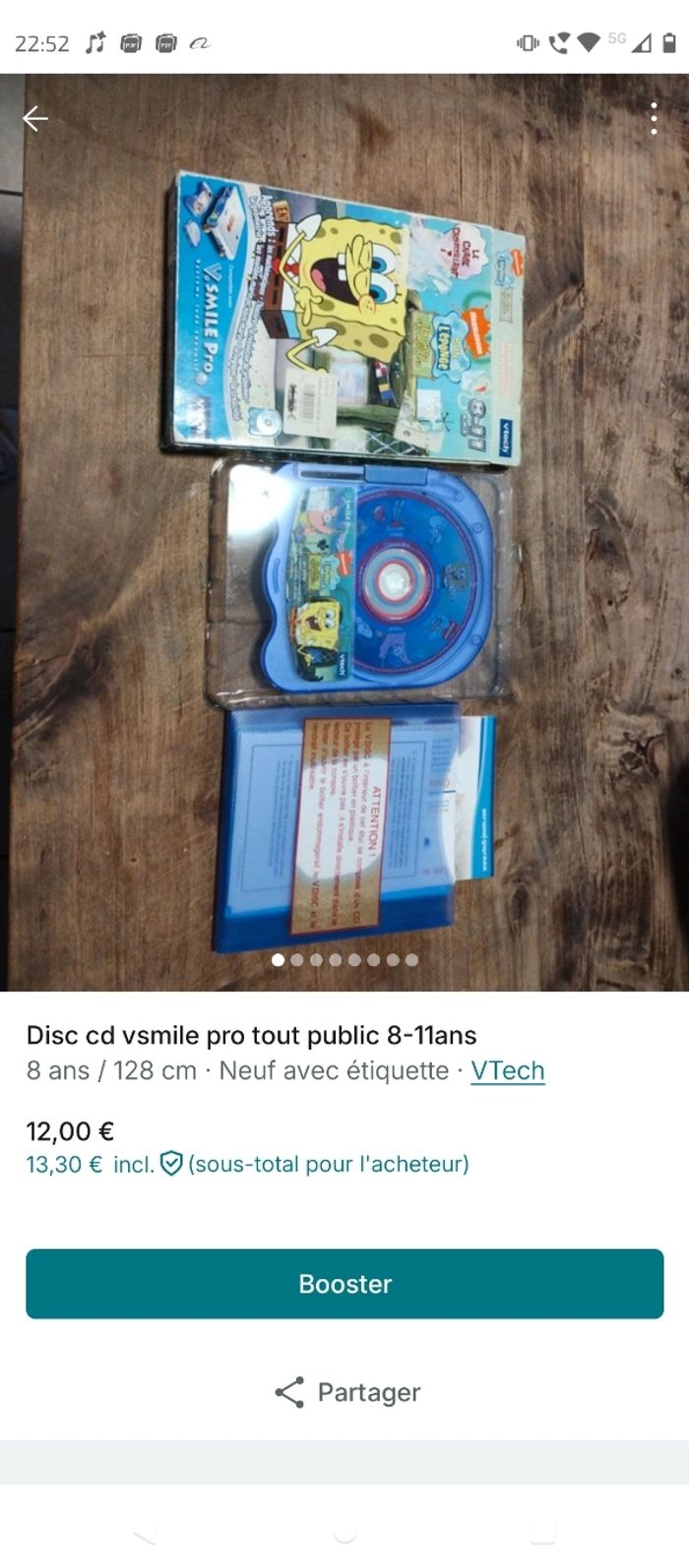Lot vsmile pro 8-11ans  tout public - photo numéro 3
