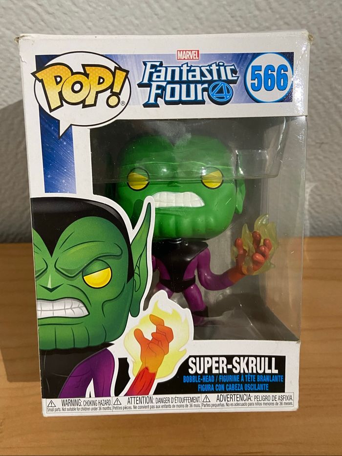Figurine Pop Marvel Fantastic Four Super Skrull 566