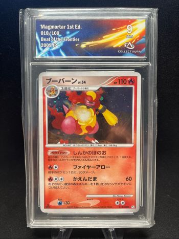 Carte Pokémon Magmortar Holo 1st Ed CA 9