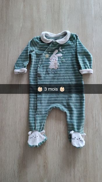Pyjama taille 3 mois