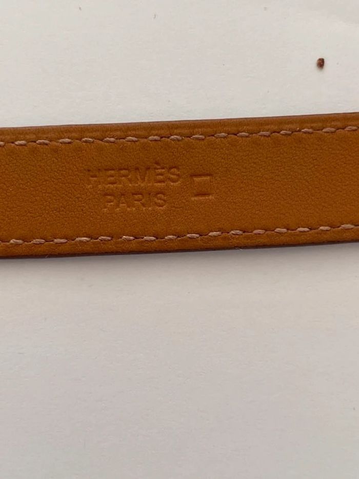 Bracelet en cuir Hermès. - photo numéro 8