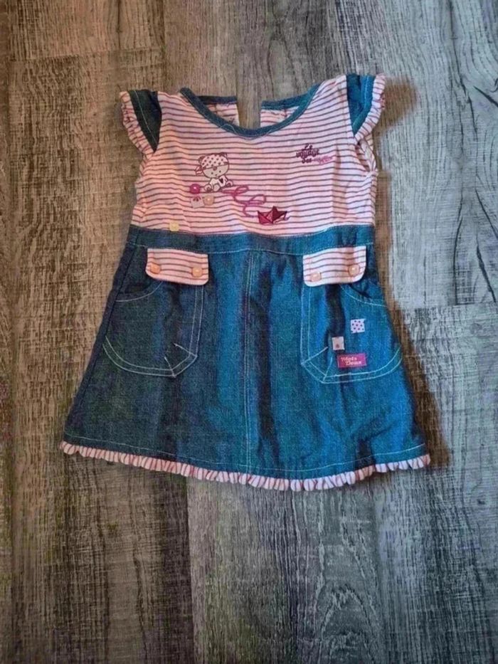 Robe jeans 🌹12 mois 🌹