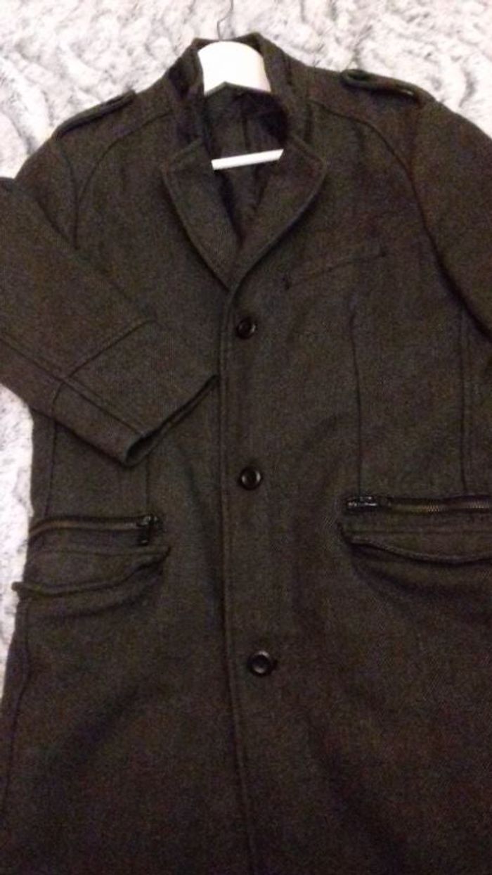 Manteau hiver homme Excellent état gris Taille M célio