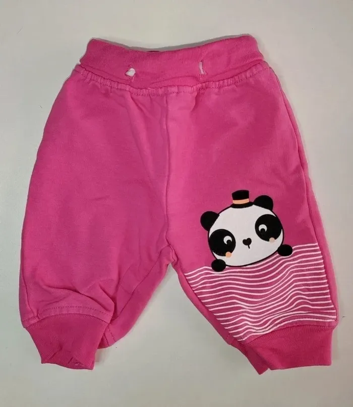 Pantalon rose - Taille 1 mois - Panda - photo numéro 4