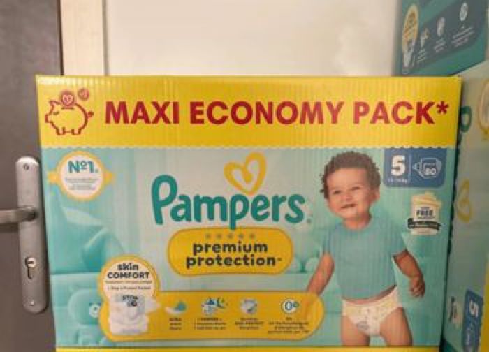 Pampers premium protection