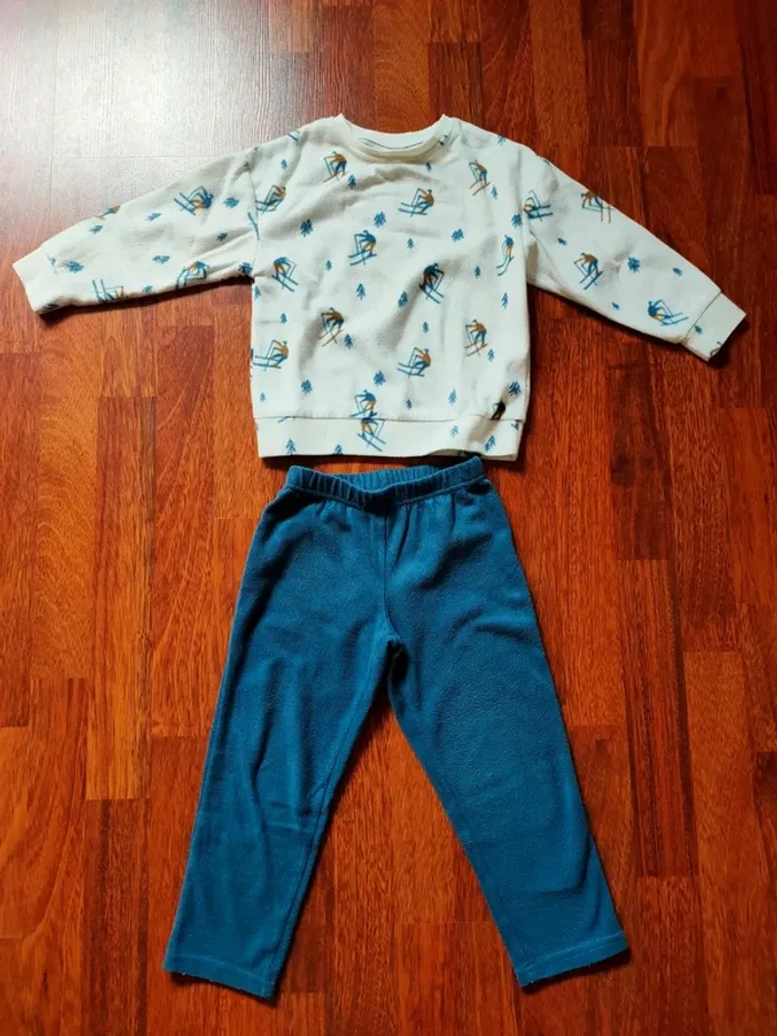 Pijama polaire 4 ans garçon