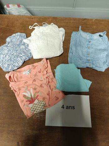 Lot vêtement 4 ans