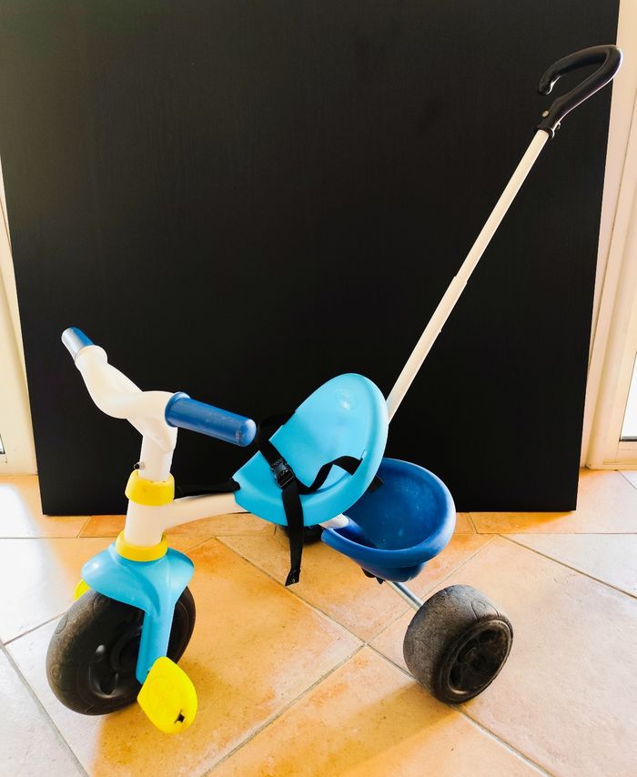 Tricycle be fun, bleu, smoby