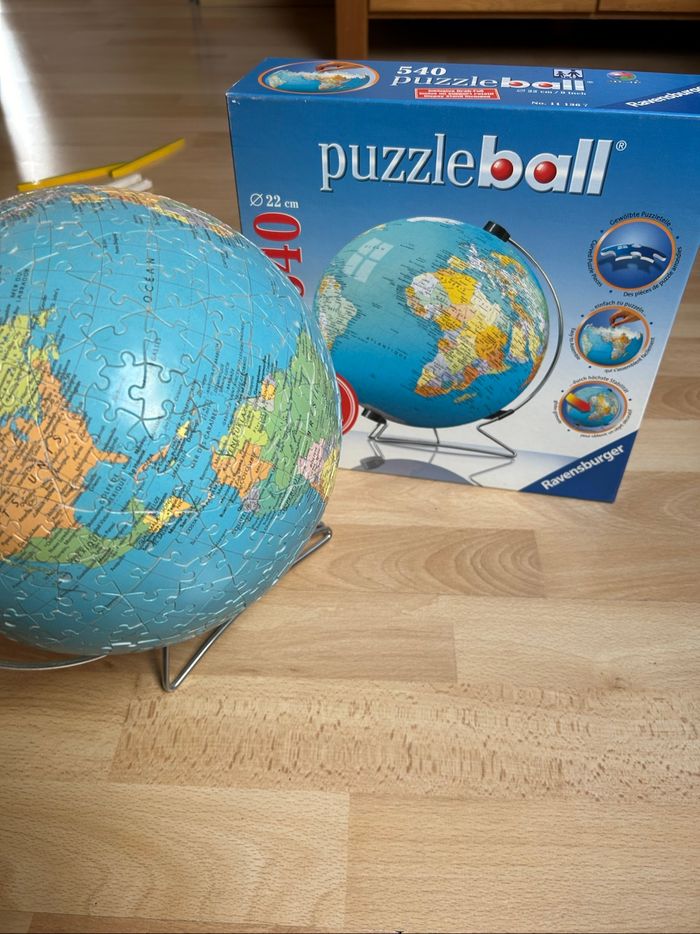 Puzzle globe - photo numéro 2