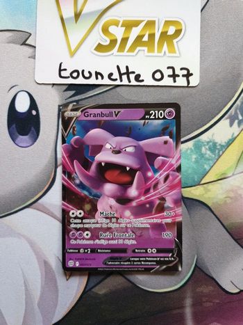 Carte pokémon Granbull V 57/172