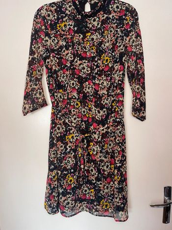Robe ikks fleurie 38