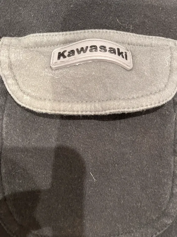 Polo teeshirt ouvert Kawasaki - photo numéro 4