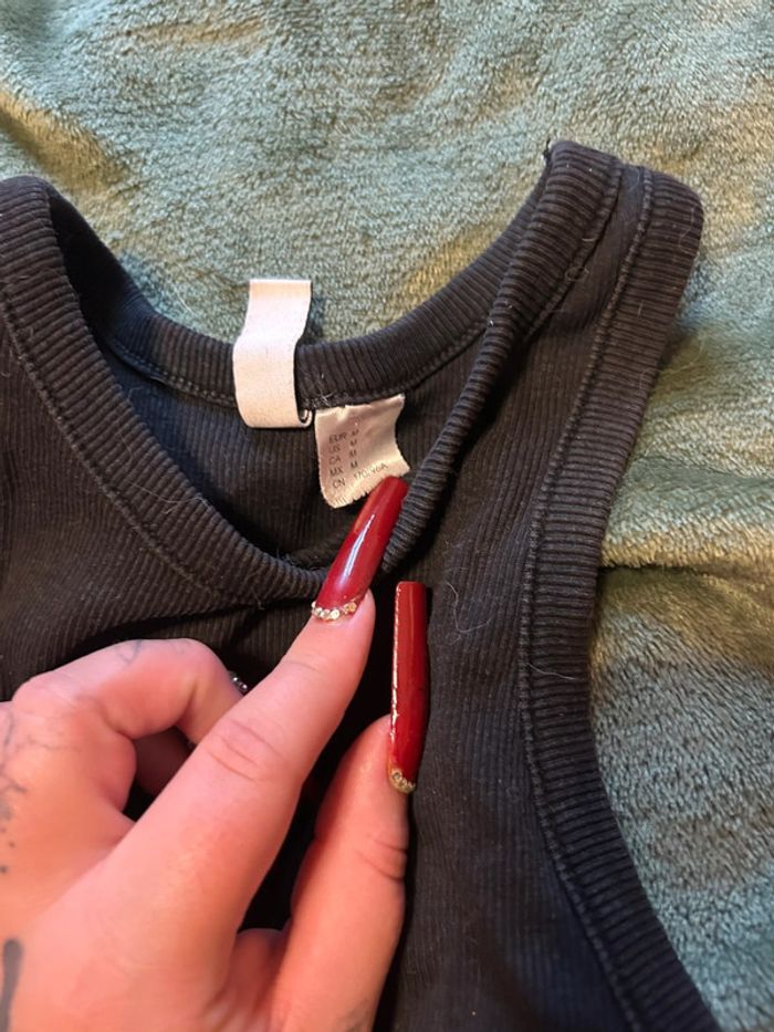 Croc top noir - photo numéro 2