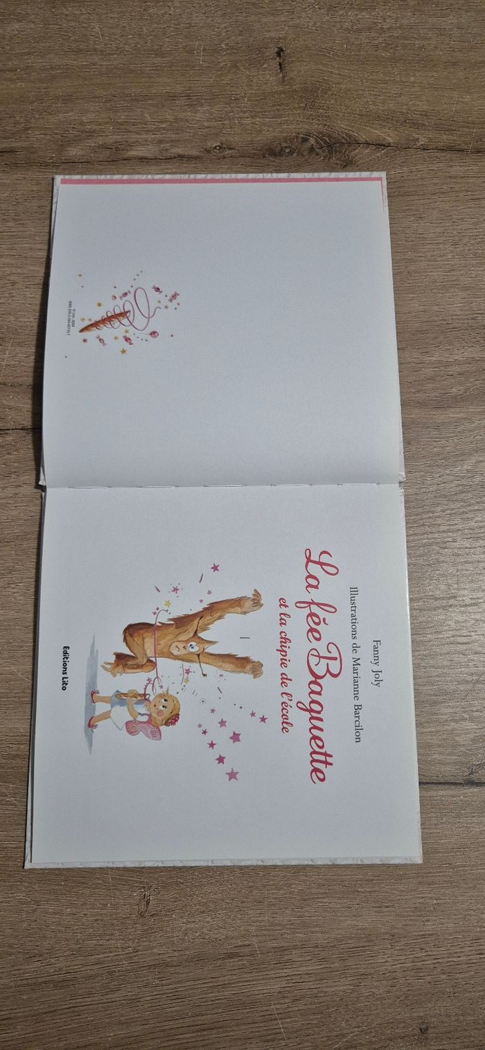 Livre La fée baguette et la chipie de l'école - photo numéro 2
