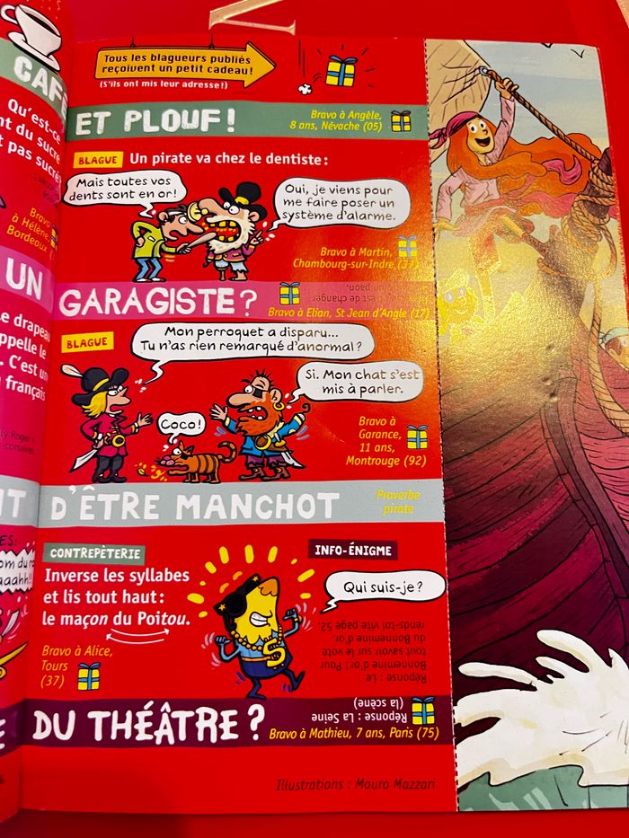 Livre j’aime lire : pirate contre pirate, année 2010 - photo numéro 3