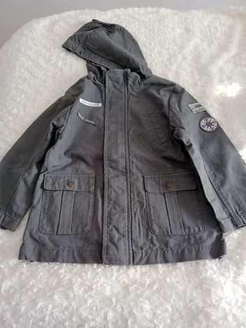 PARKA DEMI-SAISON GRISE NEUVE