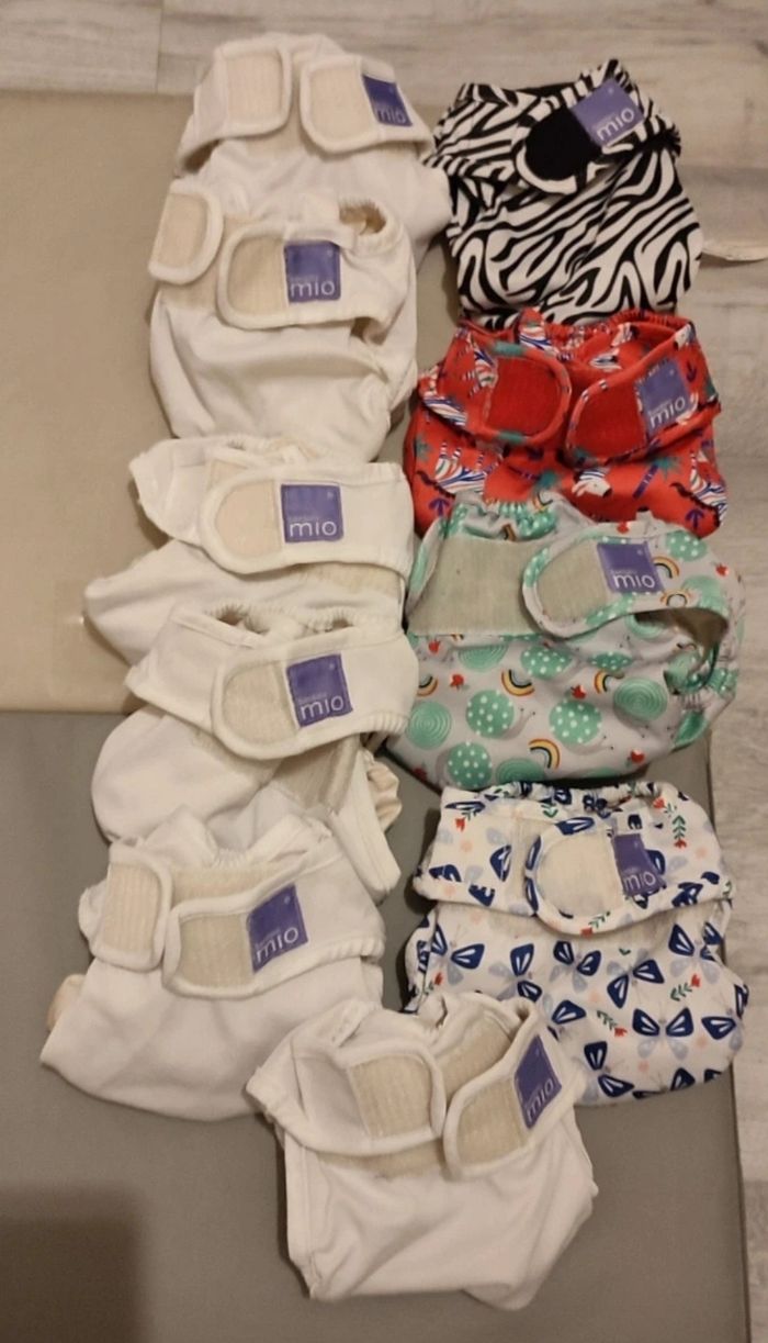 Vend couches lavables Bambino mio taille 1