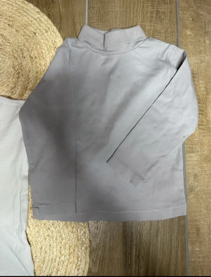 Lot de 3 sous-pulls col roulé / col montant – Taille 3 ans - photo numéro 4
