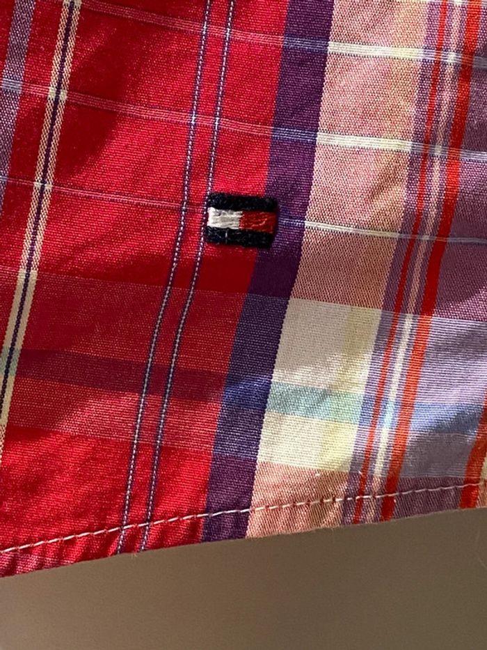 Chemise à carreaux, Tommy, finger taille 38/10 - photo numéro 3