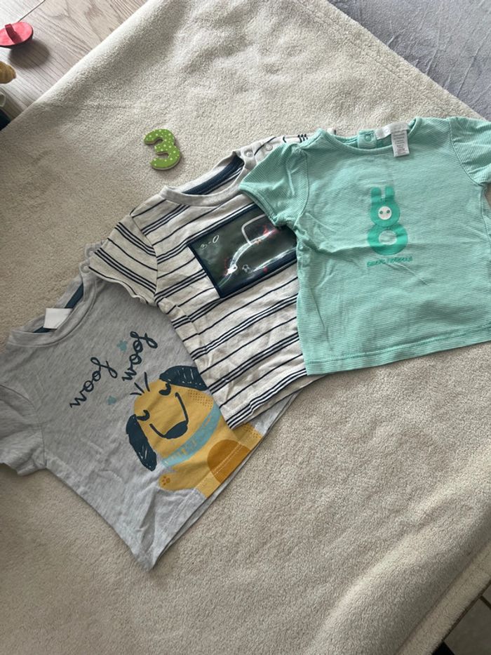 Lot tee shirts