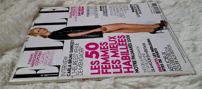 Magazine Elle n°3283 décembre 2008 spécial Gwyneth Paltrow - photo numéro 2