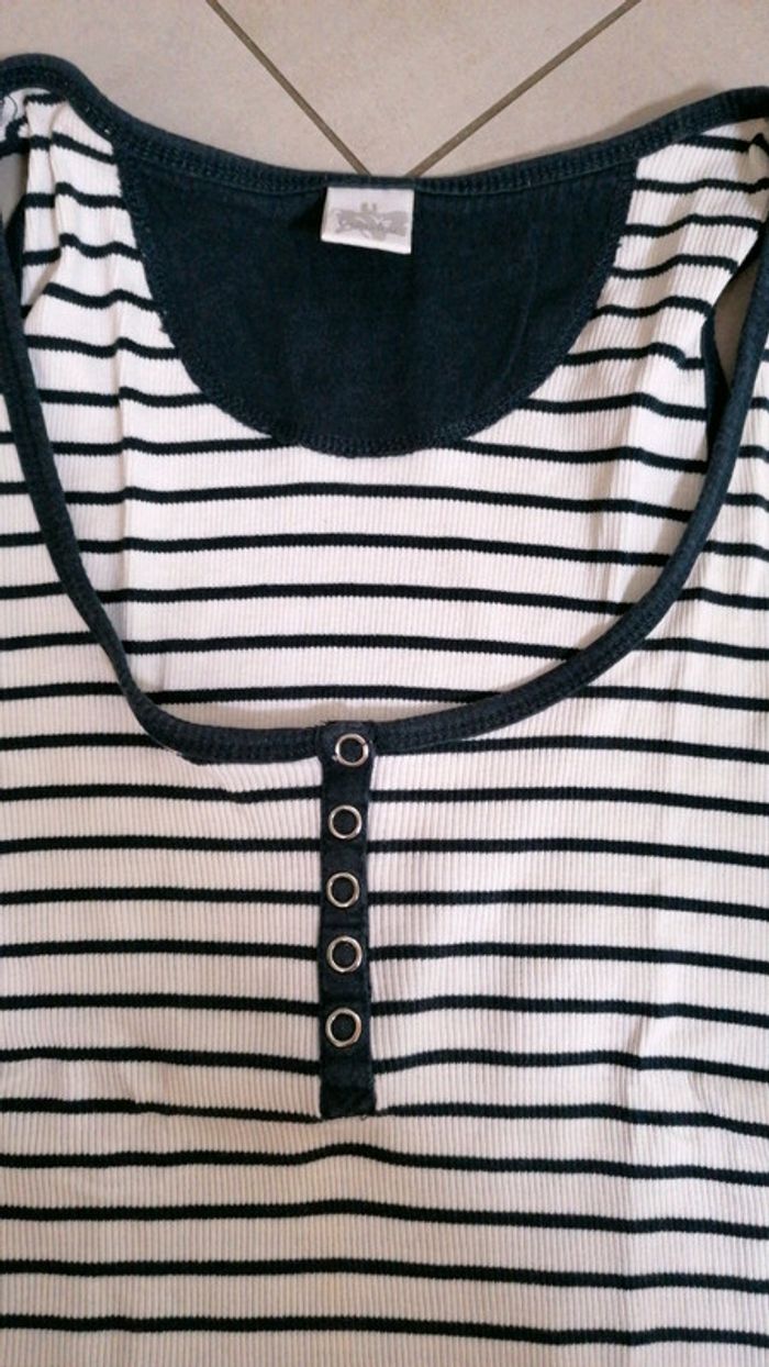 Débardeur rayé femme - photo numéro 2
