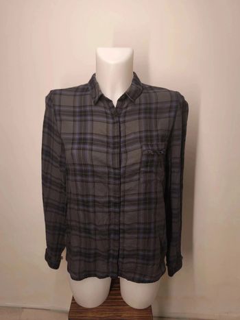 Chemise Comptoir des Cotonniers Femme Taille 38 Noir-Bleu