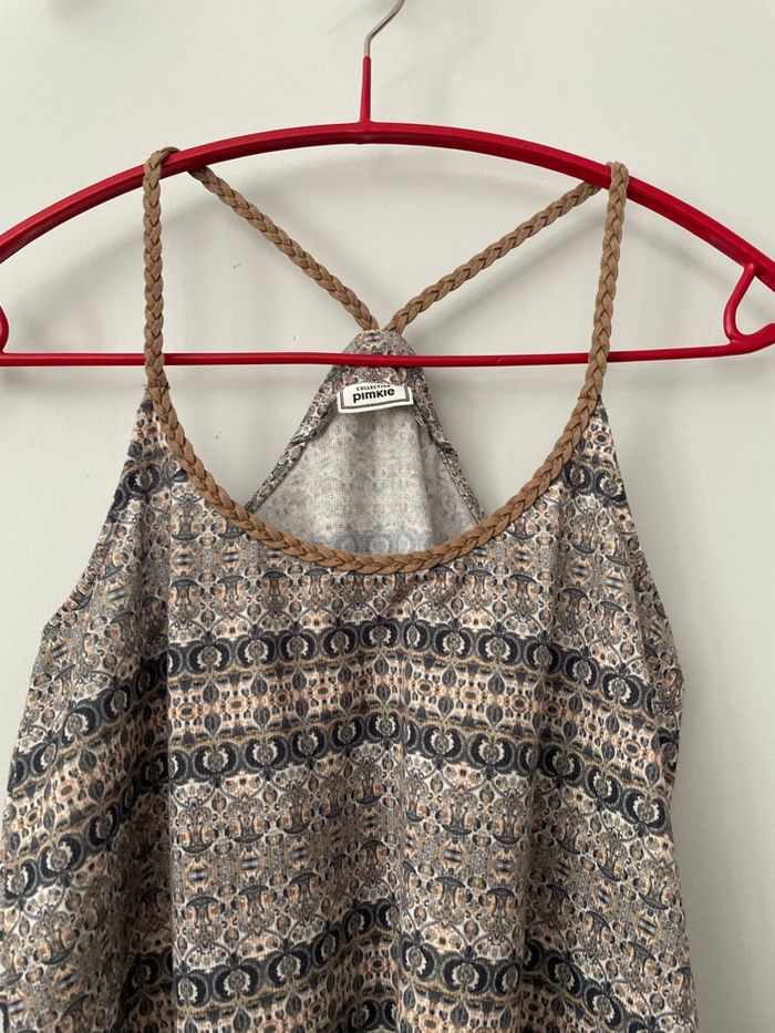 Débardeur gris et bleu femme / Pimkie - photo numéro 3