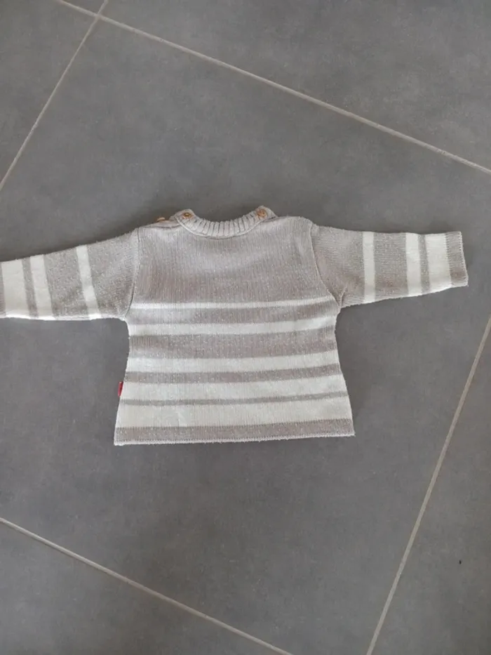 Pull bébé 3 mois pick ouic - photo numéro 3