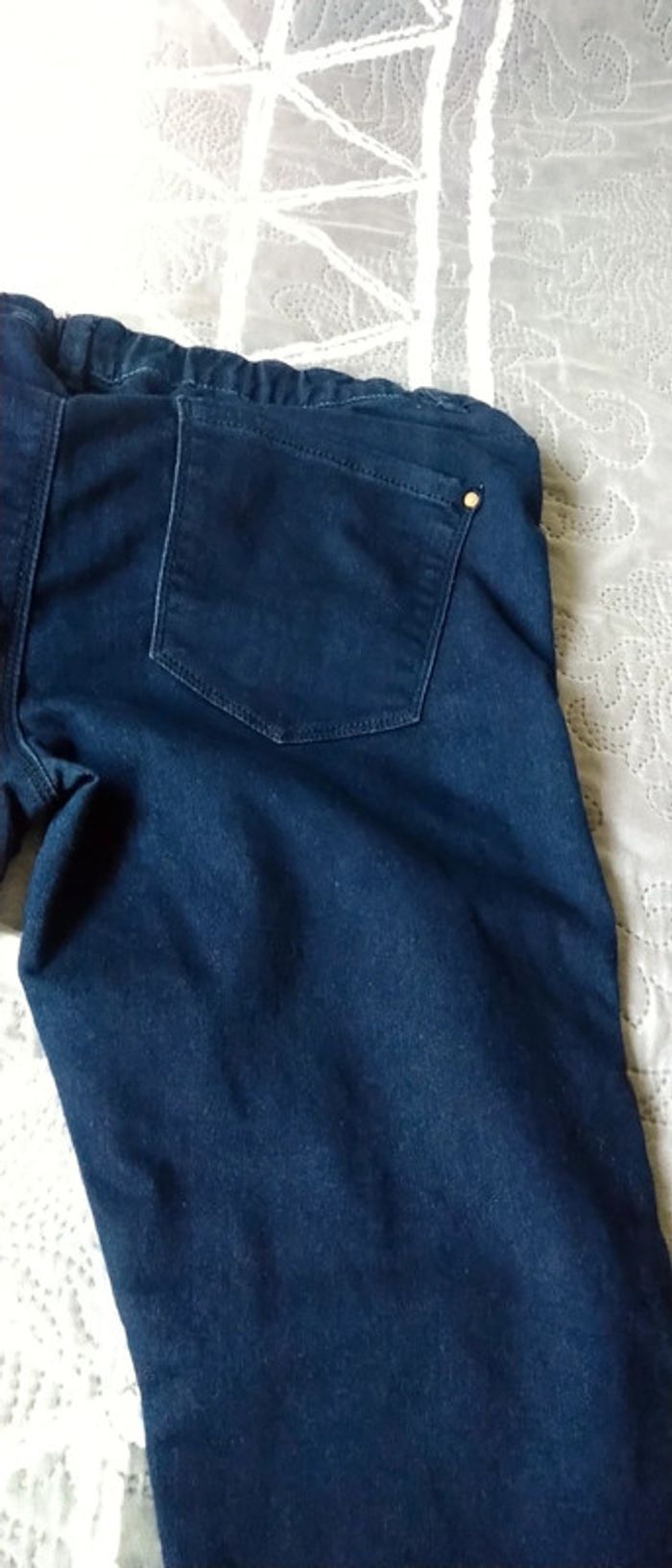 Jegging slim bleu brut femme 44 b. a basic - photo numéro 9