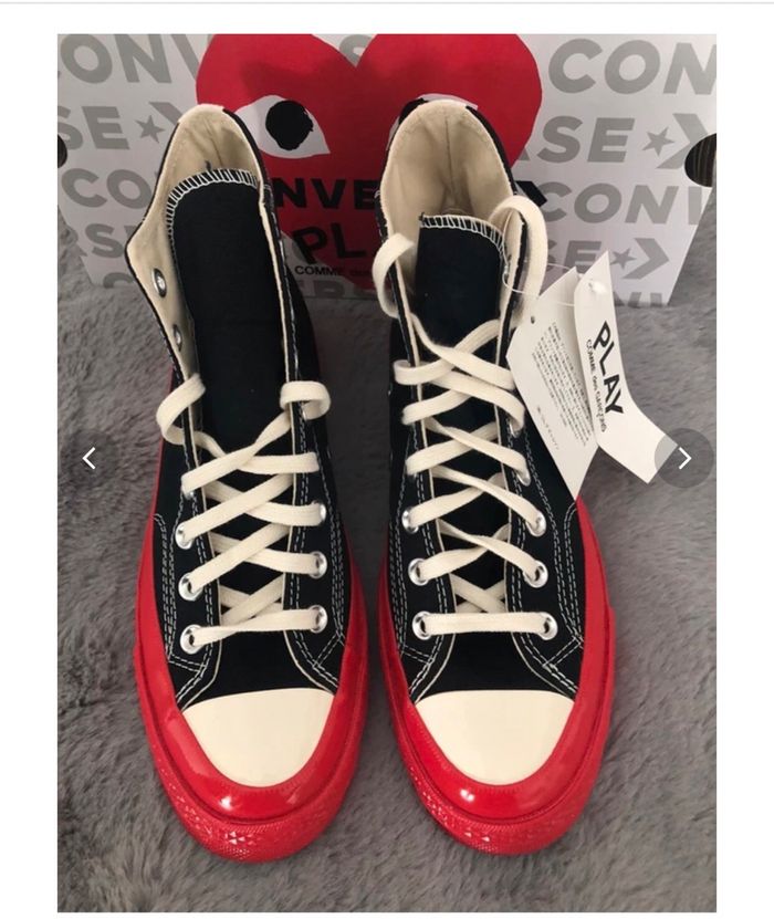 Converse haute comme des garçons cdg - photo numéro 3