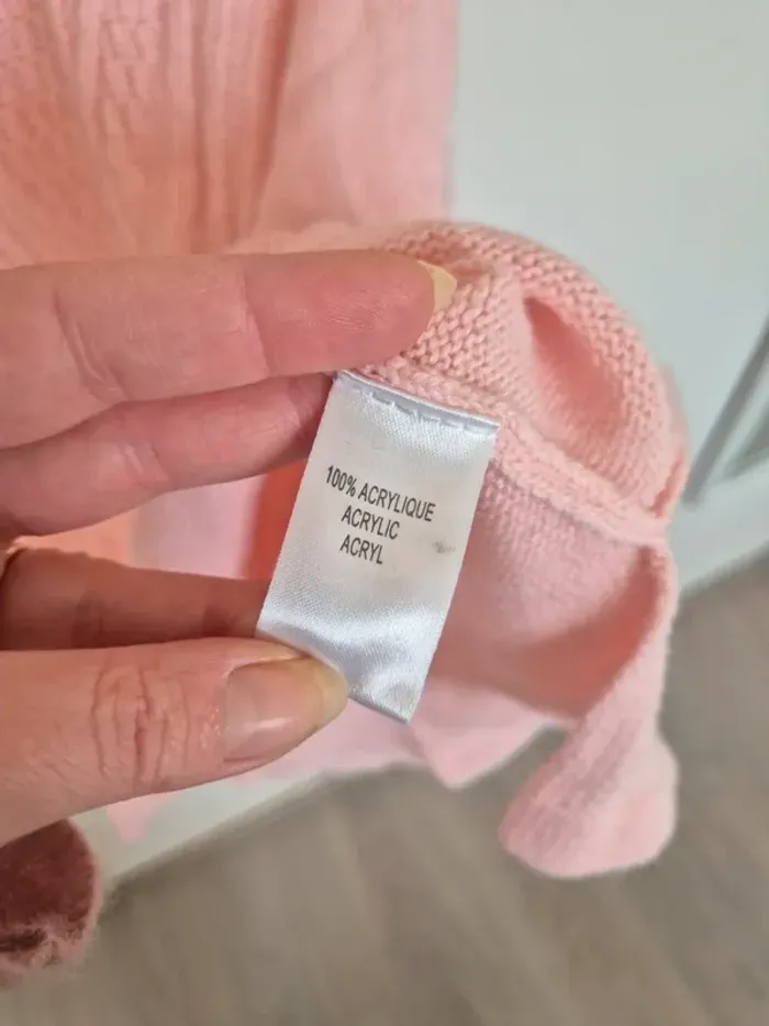 Pull bleu-bonheur taille 42/44 - photo numéro 5