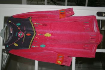 Deguisement velours princesse des tipis DPAM 10 ans TBE