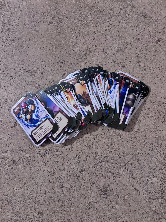 Cartes Marvel