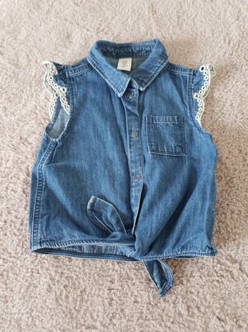 Haut en jean Primark 3 ans