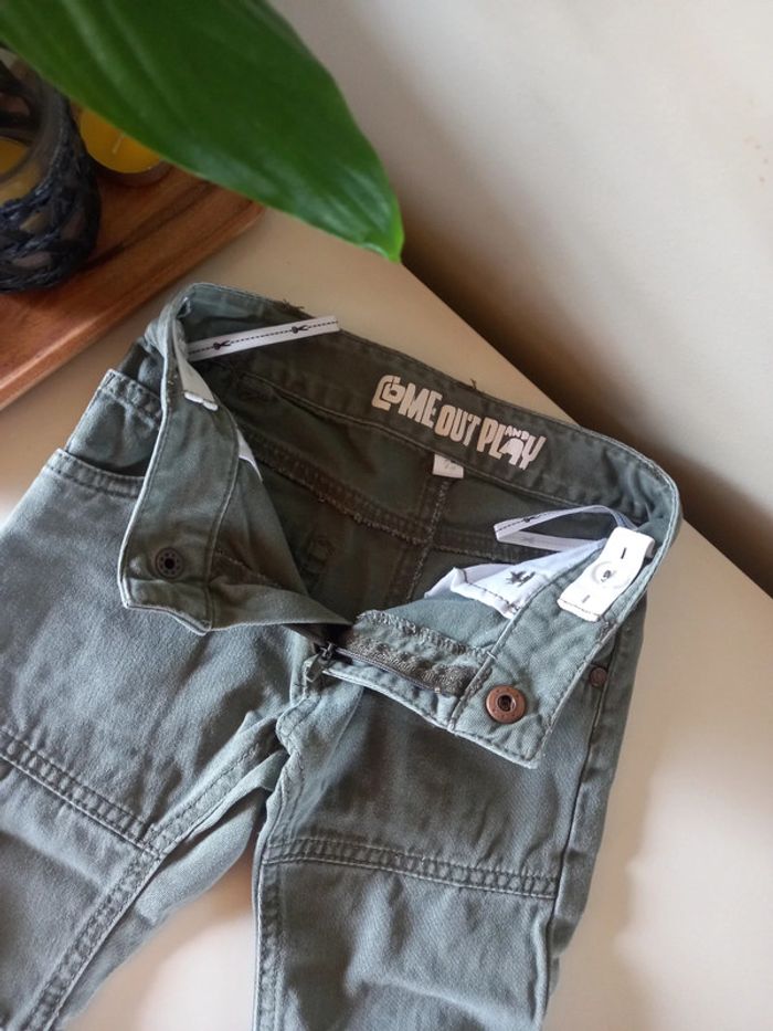 Pantalon garçon kaki 92 - photo numéro 6